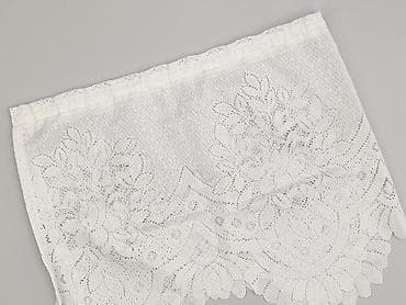 Дім і сад: Ażurowa zazdrostka/firanka do kuchni lub pokoju - Kolor: biały — 1