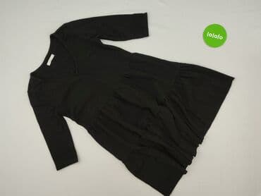 reserved czarna sukienka z bufiastymi rękawami: Reserved, Sukienka damska, rozmiar XS — 2