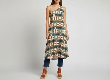 sukienka w geometryczne wzory h m: H&M, Sukienka damska, rozmiar S — 1