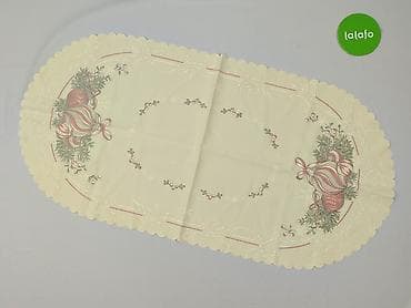Towels: PL - Tablecloth 80 x 42, color - Beige, condition - Perfect — 3