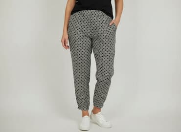 joggery moro damskie: Spodnie materiałowe damskie, rozmiar M — 5