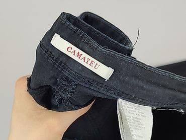 cargo niskie: CAMAIEU, Spodnie materiałowe damskie, rozmiar M — 5