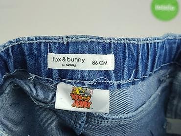 carry bluza: Spodnie jeansowe, Fox&Bunny, 12-18 miesięcy, stan - Idealny — 4
