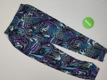 spodnie dresowe z szeroka guma w pasie: Spodnie damskie, rozmiar S — 4