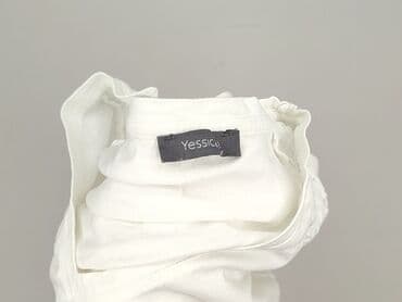 białe luźna bluzki: Yessica, Bluzka damska, rozmiar L — 4