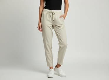 biale buty skarpetkowe: Spodnie damskie, rozmiar S — 5