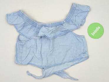 top z piórami mango: Bershka, Top damski, rozmiar L — 3