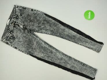 dżinsy z koronką allegro: Jeansy damskie, M — 2