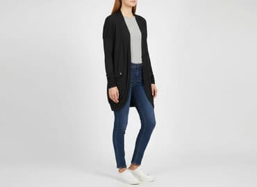 kurt cobain sweter w paski: Big Star, Kardigan damski, rozmiar S — 7