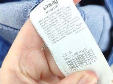sinsay джинси жіночі: Sinsay, Jeansy damskie, rozmiar XS — 5