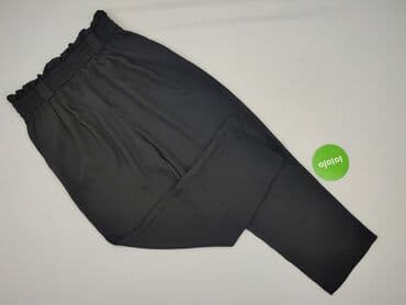 zara spodnie czarne z wysokim stanem: Zara, Spodnie materiałowe damskie, rozmiar L — 2