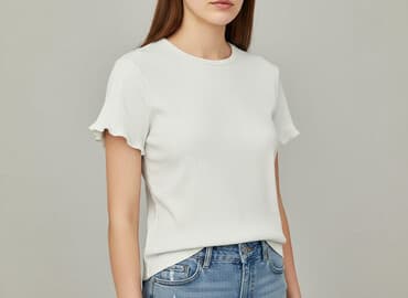 koszulka rodman bershka: Bershka, T-shirt damski, rozmiar S — 6