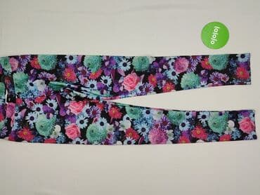 spodnie woskowane szerokie: Legginsy dziecięce, H&M, 13 lat, 152/158, stan - Idealny — 2