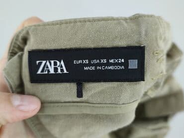 białe szorty zara: Zara, Szorty damskie, rozmiar XS — 4