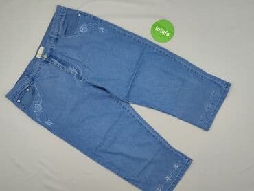 pepco klapki hello kitty: Denim, Spodnie 3/4 damskie, rozmiar 2XL — 2