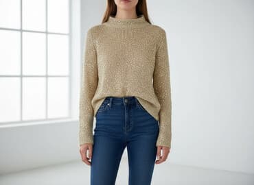 kapcie wyprzeda: Sweter damski, rozmiar S — 5