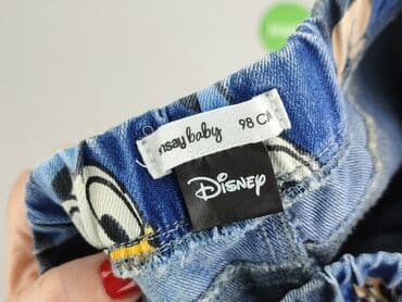 Jeansowe: Spodnie jeansowe, Disney, 2-3 lat, 92/98, stan - Bardzo dobry — 4