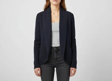 c a kurtka puchowa damska: H&M, Kardigan damski, rozmiar M — 7