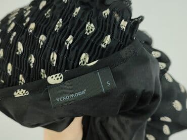 czarne bluzki w biale grochy: Vero Moda, Bluzka damska, S — 5