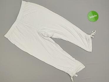 clockhouse wide leg: Spodnie 3/4 damskie, rozmiar L — 2