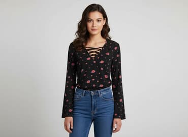 reserved czarne bluzki: Reserved, Women's blouse, size M — 6