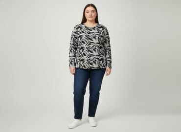 bluzki dla 70 latki: T-shirt damski, rozmiar 3XL — 6