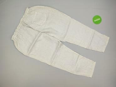 asterix bielizna: Lniane spodnie damskie – Made in Italy - Materiał: 100% len (lekki — 3