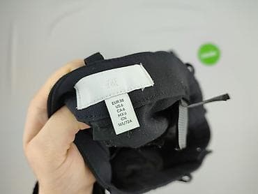 hm dzwony czarne: H&M, Spodnie materiałowe damskie, rozmiar S — 5