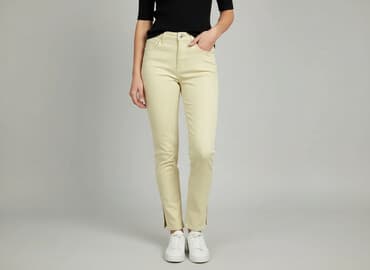 jeansy plus size wysoki stan: PrettyLittleThing, Jeansy damskie, rozmiar M — 7