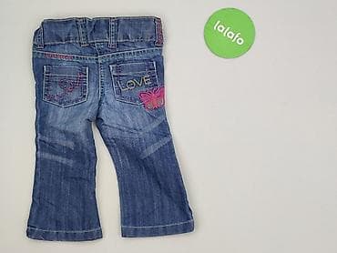 bluzki 4f: Spodnie jeansowe, Cherokee, 12-18 miesięcy, stan - Bardzo dobry — 3