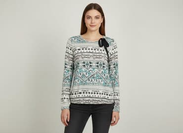 reserved bluzka z wiązaniem: Reserved, Bluzka damska, rozmiar M — 1