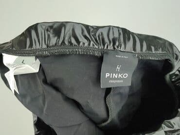 legginsy z połyskiem: Pinko, Legginsy Ze skóry ekologicznej damskie, rozmiar L — 5