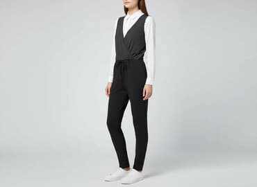 welurowy kombinezon damski: Ann Taylor, Kombinezon damski, rozmiar M — 6