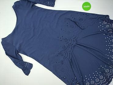 dilvin blue: Sukienka damska, rozmiar 4XL — 2
