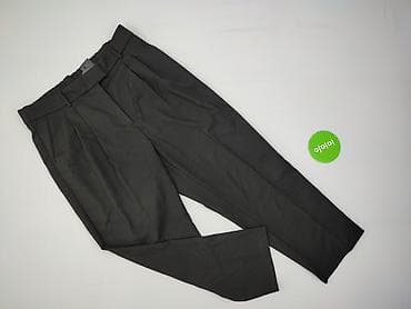 klapki herme: H&M, Spodnie materiałowe damskie, rozmiar 2XL — 2