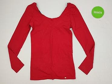 czerwona sukienka pull: Bluzka damska, rozmiar S — 3