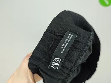 Women: Zara, Material trousers for women, size S — 4
