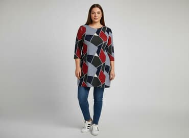 tunika damska plus size: Tunika damska, rozmiar 2XL — 7