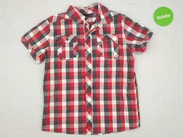 pako lorente koszule wyprzedaż: Shirt 15 years, condition - Very good, pattern - Cell, color - Red — 2