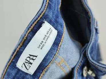 top srebrny zara: Zara, Jeansy damskie, rozmiar M — 4
