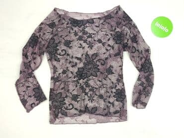 srebrne sukienki na imprezę: Women's blouse, size S (EU 36) — 2