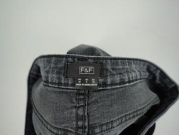 grey denim jeans: Tesco F&F, Jeansy damskie, rozmiar S — 4