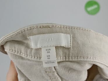 białe spodenki damskie hm: H&M, Szorty damskie, rozmiar M — 4