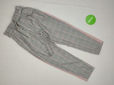 spodnie serduszka by o la la czarne: Spodnie materiałowe damskie, rozmiar L — 2