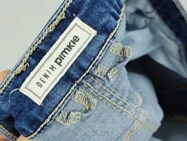 spodenki jeansowe z wysokim stanem pull and bear: Pimkie, Szorty damskie, rozmiar L — 4