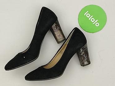 buty bing: Czółenka damskie KRZYŚ-BUT, rozmiar 38 - Klasyczne, czarne czółenka — 3