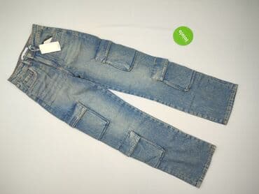 monki spodnie: Cropp, Spodnie cargo damskie, rozmiar 2XS — 2