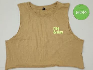 bluzki basic długi rękaw: Sinsay, Top damski, rozmiar L — 2