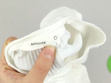 koszulka w paski reserved: Reserved, T-shirt damski, rozmiar L — 4