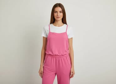 rozowy kombinezon: Kombinezon damski, rozmiar S — 5